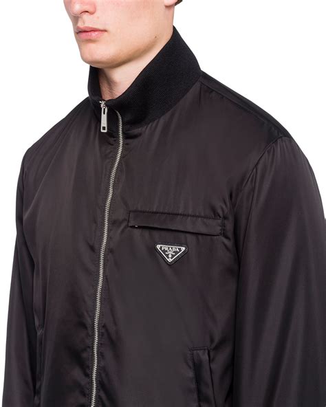 prada fleece jacket men's|Prada men's nylon jacket.